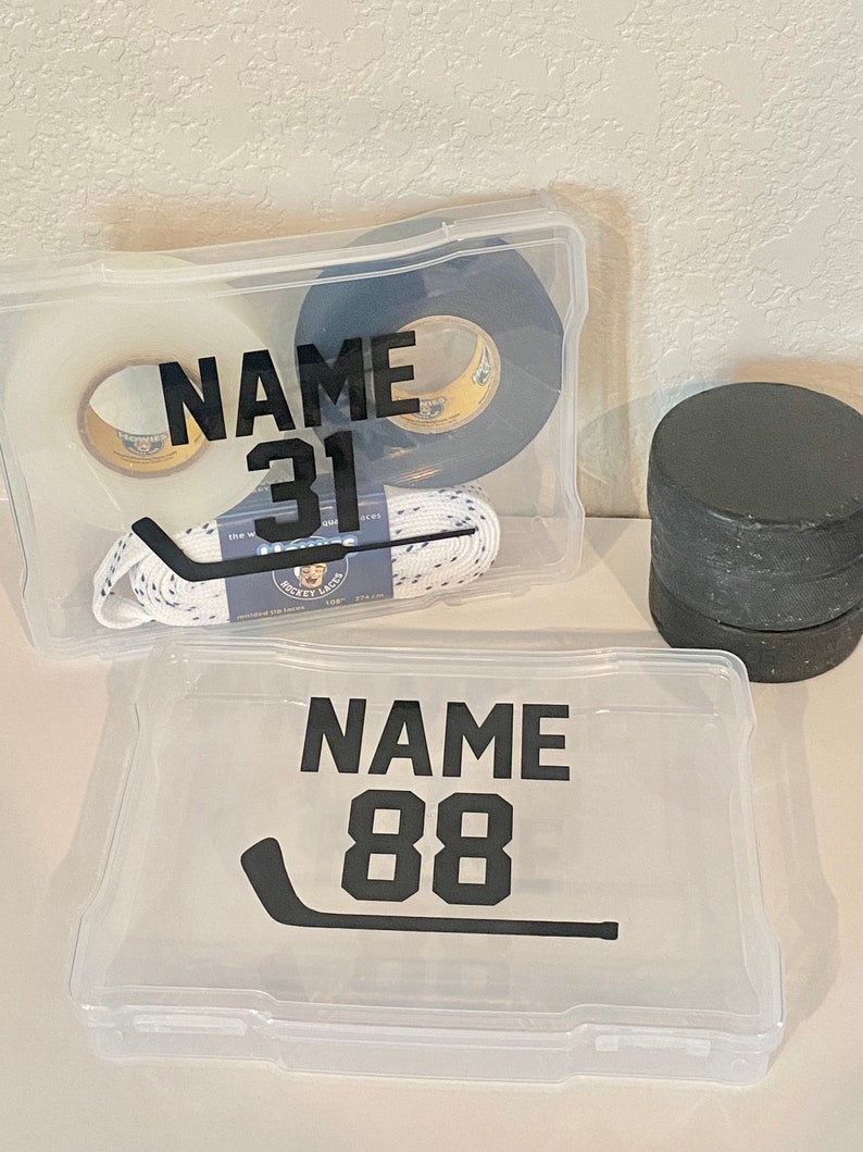 Hockey Tape Organizer Case Hockey Supplies Case Custom Etsy