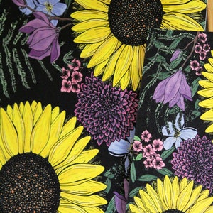 Affiche murale aquarelle décorative à offrir Reproduction artisanale fleurs tournesols Carte amour Poster unique Décoration murale seventies