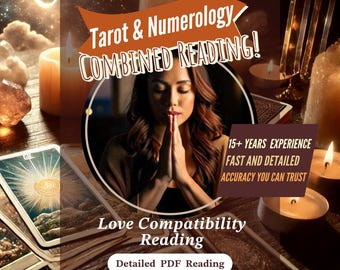 Psychic Love Compatibility Reading – Soulmate & Twin Flame Insights, Accurate Tarot and Numerology Guidance, Fast Answers
