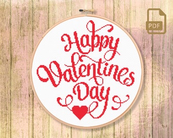Schema punto croce per San Valentino, schema punto croce a forma di cuore, schema punto croce per San Valentino Schema punto croce per San Valentino #lv_007