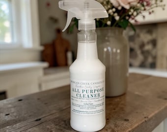 Plant-Based All Purpose Cleaning Spray: Fall Scents, Holiday Scents, Toxin-Free, 16 oz
