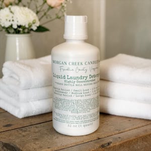 Plant-Based Liquid Laundry Detergent: Concentrated, Biodegradable, 32 oz afbeelding 3