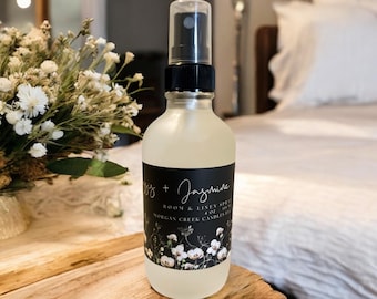 Aromatherapy Room Spray: Relaxing Linen Fragrance - 4oz Fine Mist