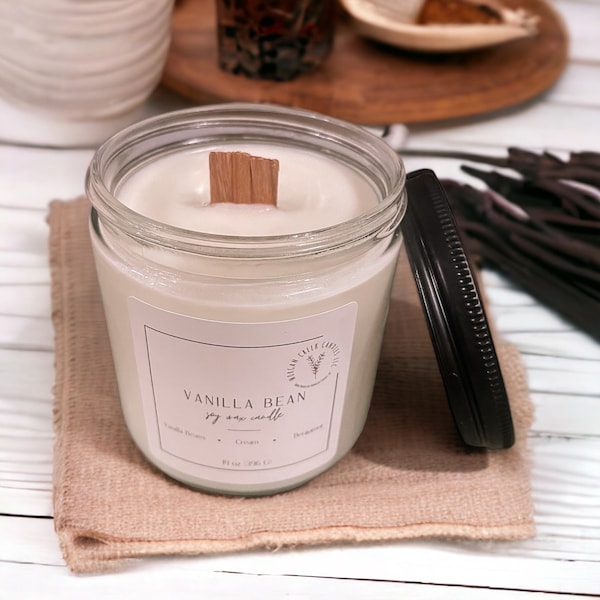 Vanilla Bean Candles Etsy