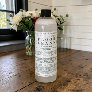 Plant Based Floor Cleaner Concentrate: pH Neutral, Non-Toxic Fresh Lemon