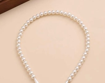 Elegant Pearl Headband - Wedding Pearl Headband