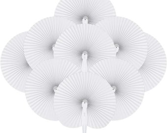 Round Shaped Fan | Pocket Fan Perfect For Summer Weddings