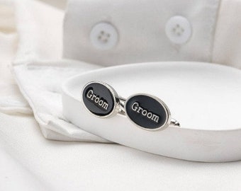 Wedding Cufflinks / Cuff Links - Groom, Best Man, Groomsmen, Father of the Bride, Father of the Groom