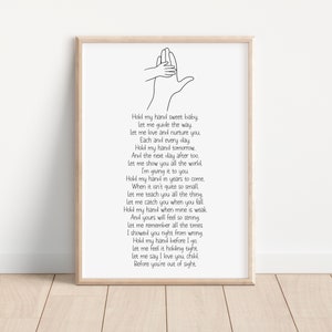 Baby poem, Digital item, poem only, artwork not included
