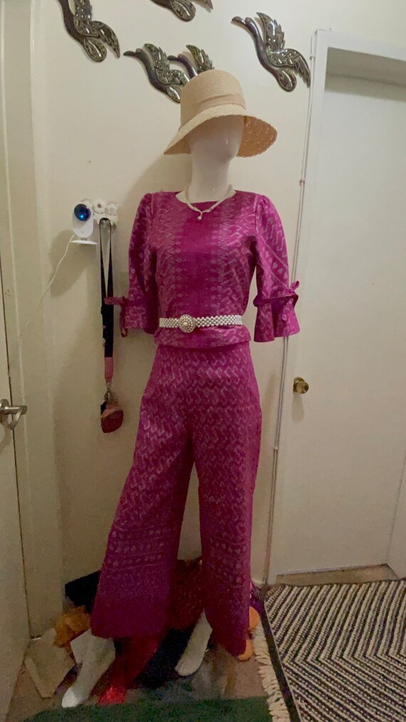 Silk95 Thai Silk Shirt Blouse With Tie Hem Truffle