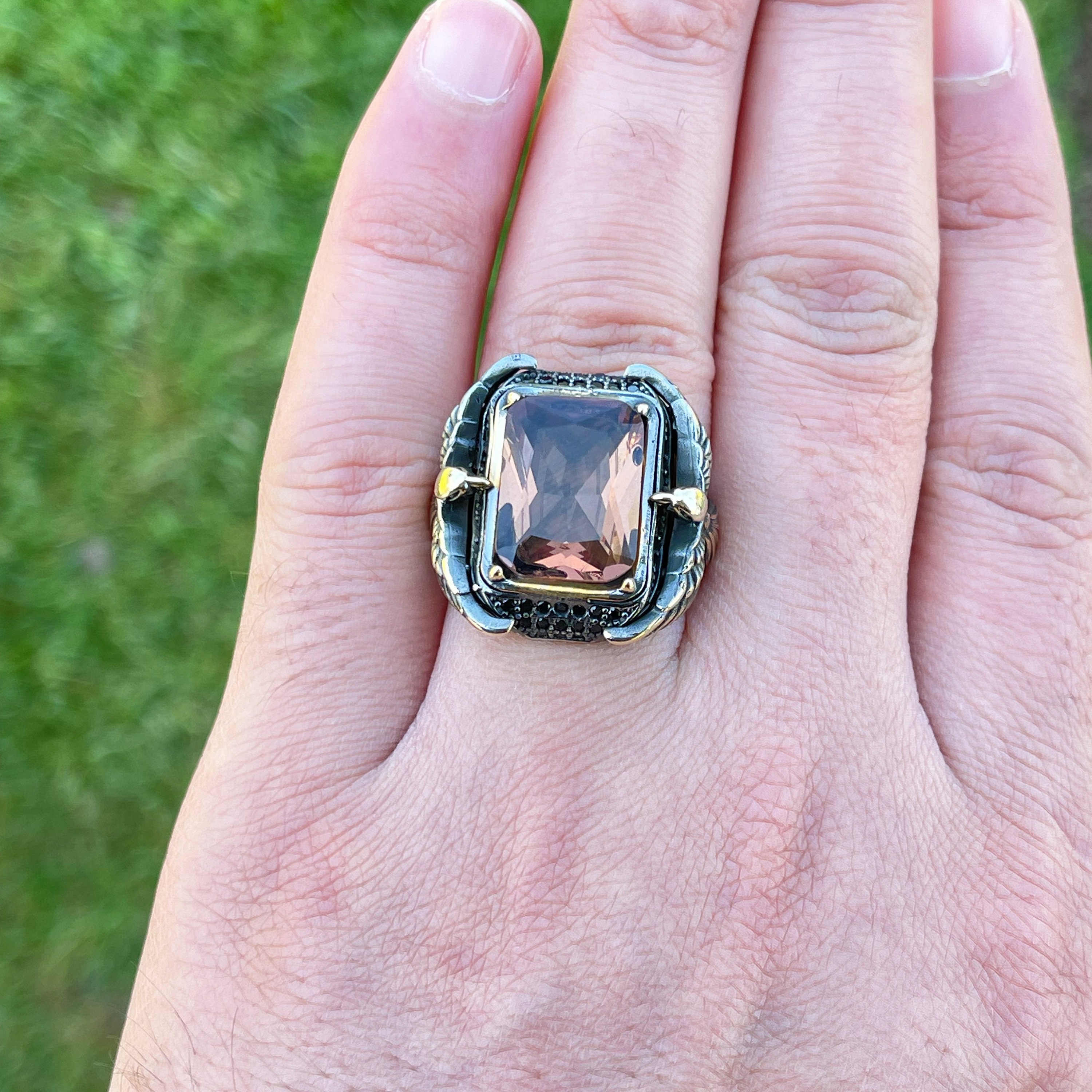 Zultanite 2024 mens ring