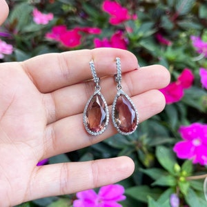 Zultanite Silver Jewelry Set | Color Changing Stone Necklace, Earrings & Ring | 925 Sterling Silver Turkish Handmade - View #6