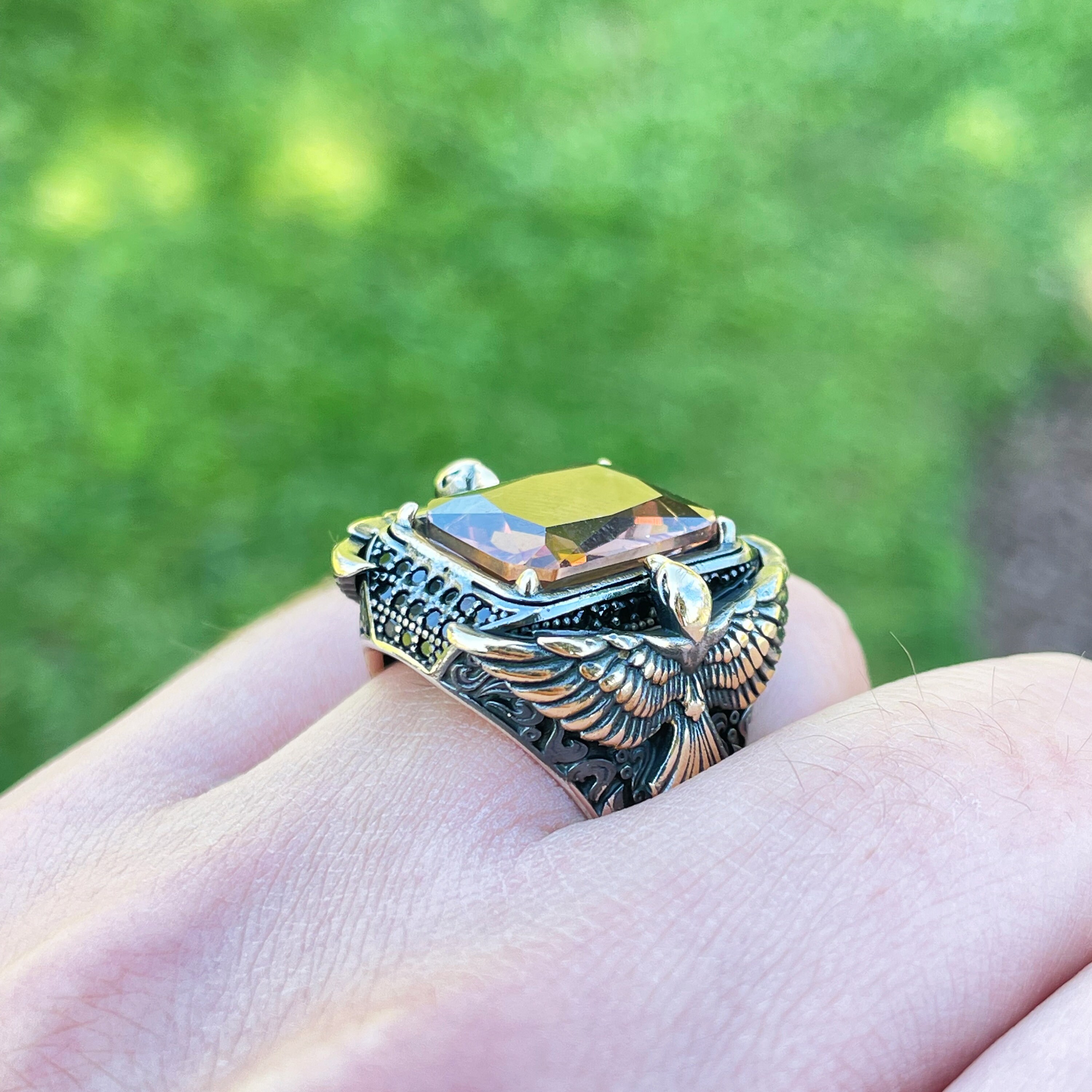 Zultanite 2024 mens ring