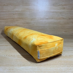 12oz Pranayama Yoga Bolster Yoga Pillow Case, Tie-dye Cotton Canvas COVER only!