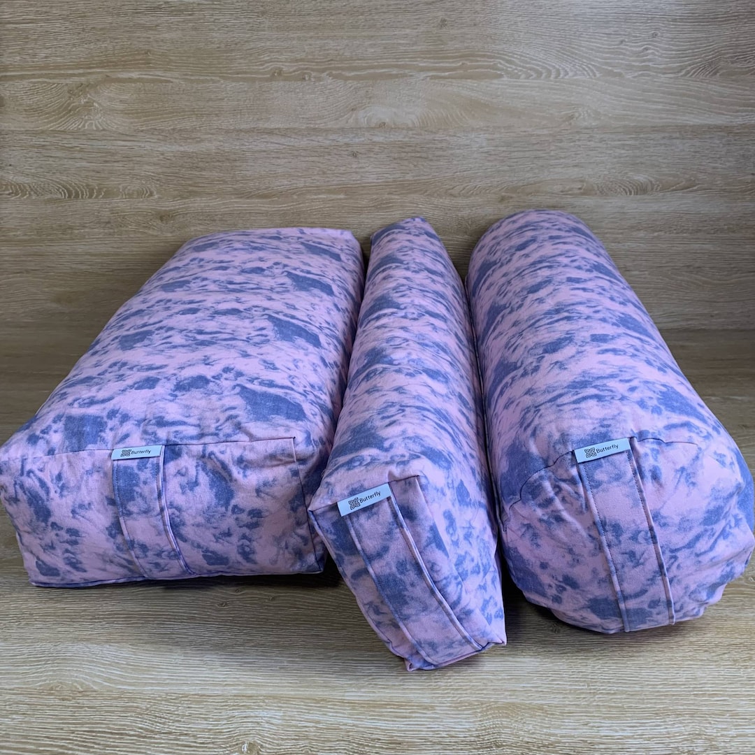 Yoga Bolster Covers, Pranayama, Rectangular & Cylindrical Pillow Case