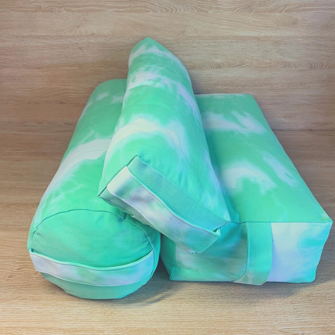 LAKE LOUISE Yoga Bolster Covers 3pcs Set Pranayama Etsy