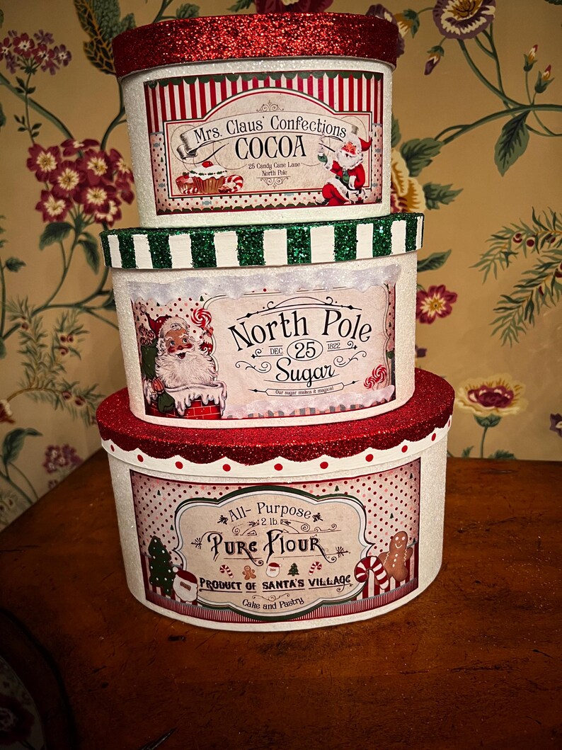 Bethany Lowe Sweet Tidings Stacking Boxes - Thumbnail 5