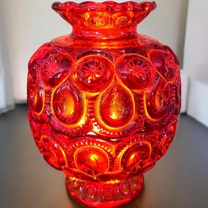 Amberina Fairy Lamp - Etsy