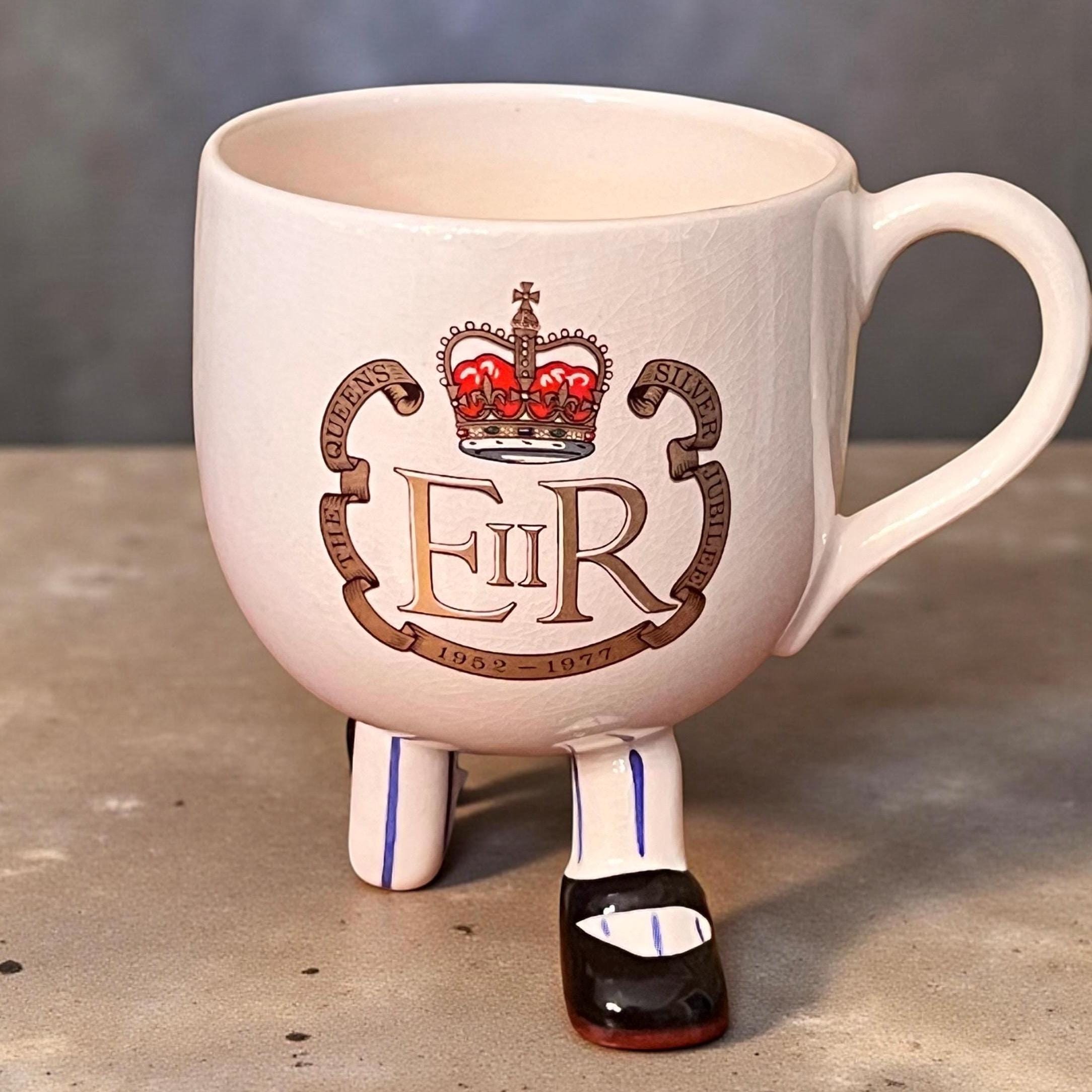 Lot De 4 Tasses à Café/latte Carlton Ware – Vintage – Occasion