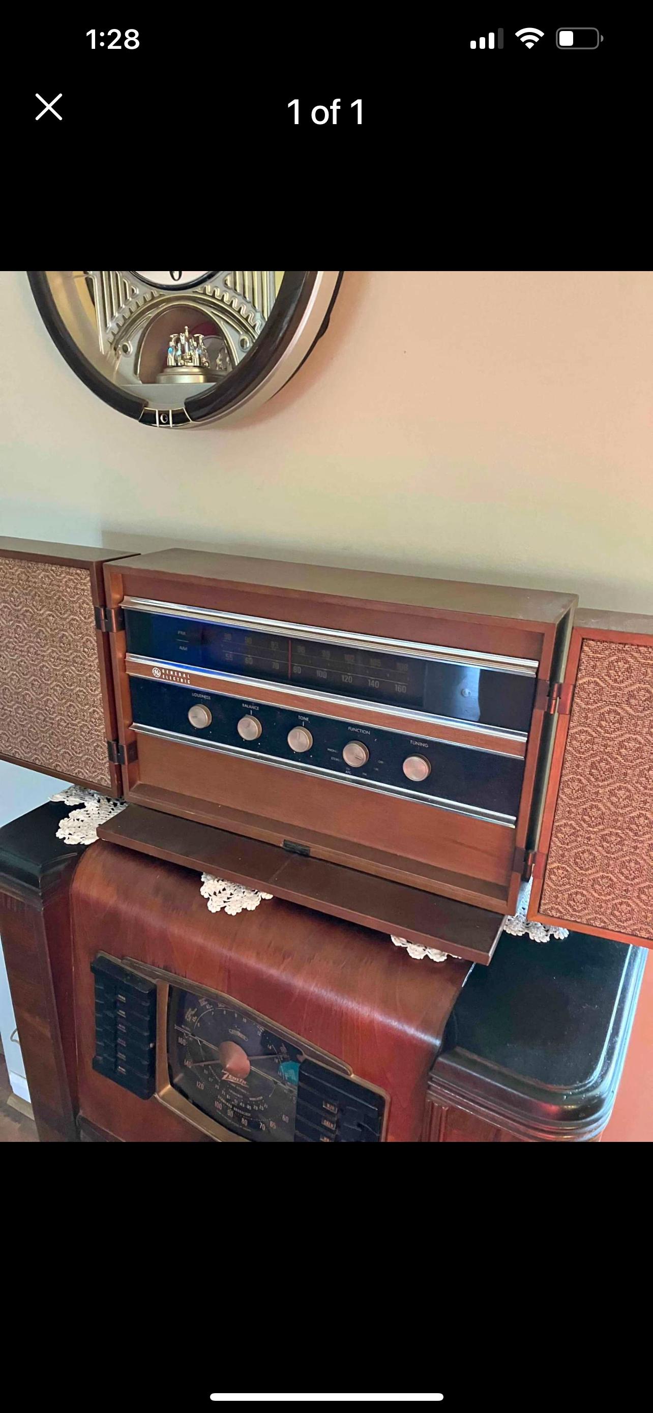 アメリカの古いラジオ 1960年代 ビンテージ｜オーディオ機器