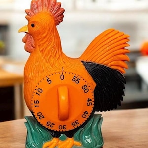 Vintage Antique Kitschy MCM Rooster 60 Minute Timer - Etsy