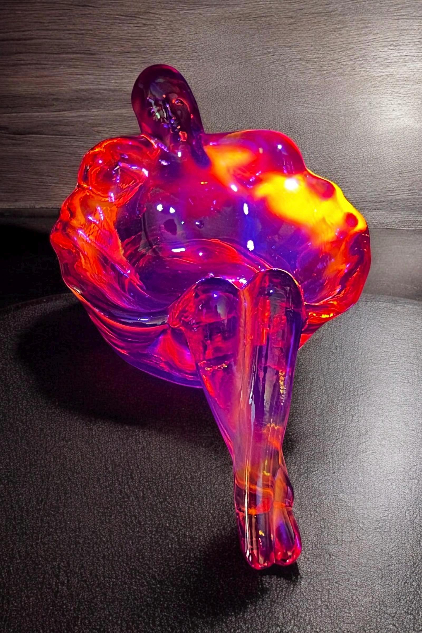 Carnival Glass Lady - Etsy