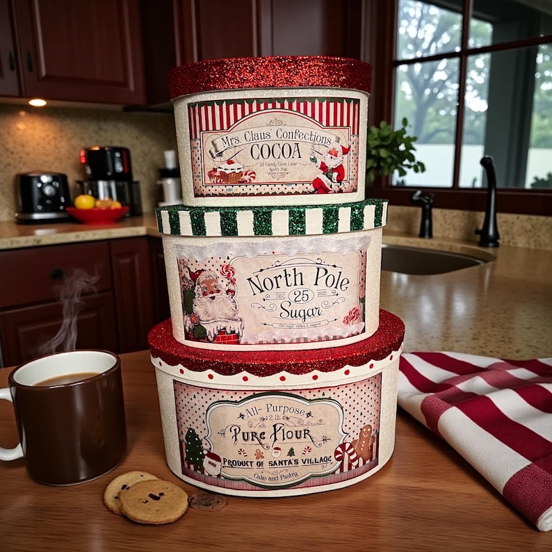 Bethany Lowe Sweet Tidings Stacking Boxes - Thumbnail 2