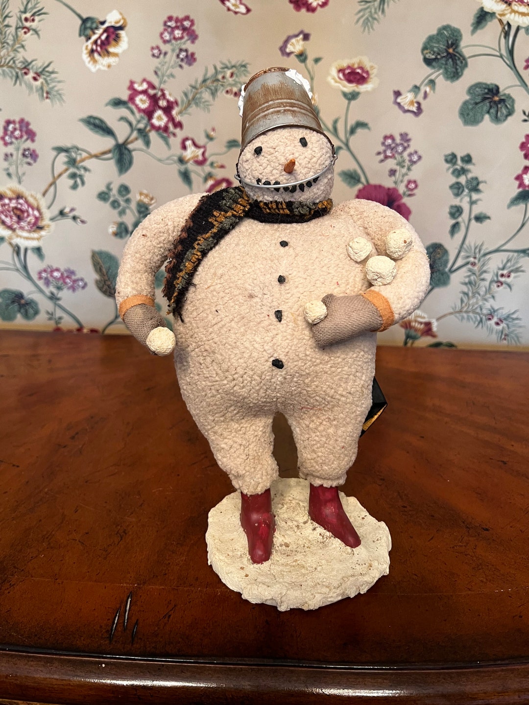 RARE Vintage Cody Foster Folk Art Snowman Etsy