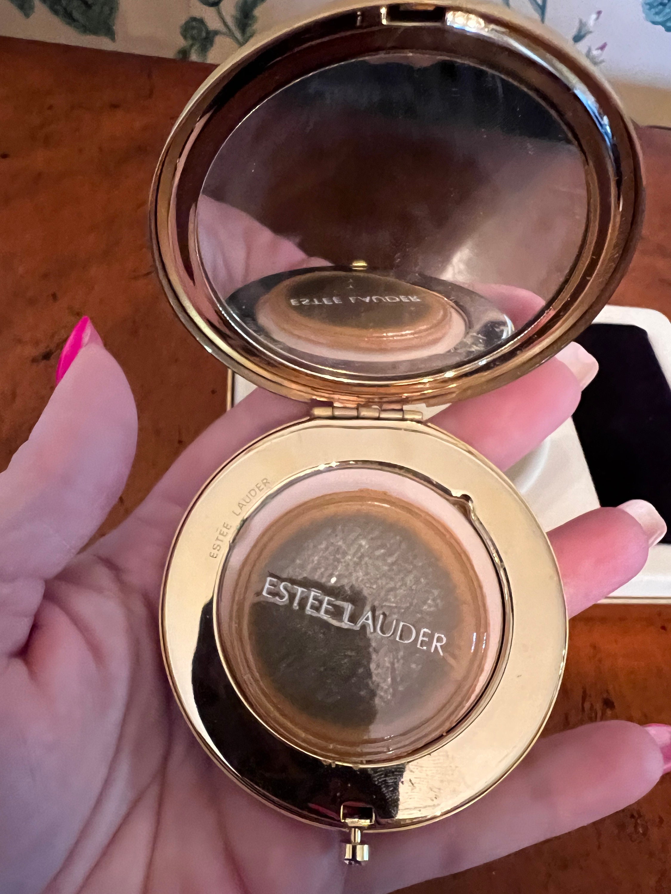 estee lauder jeweled compact