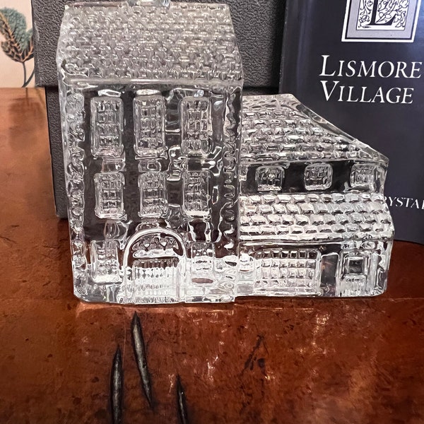 Vintage Waterford Crystal Lismore Village Hotel NIB