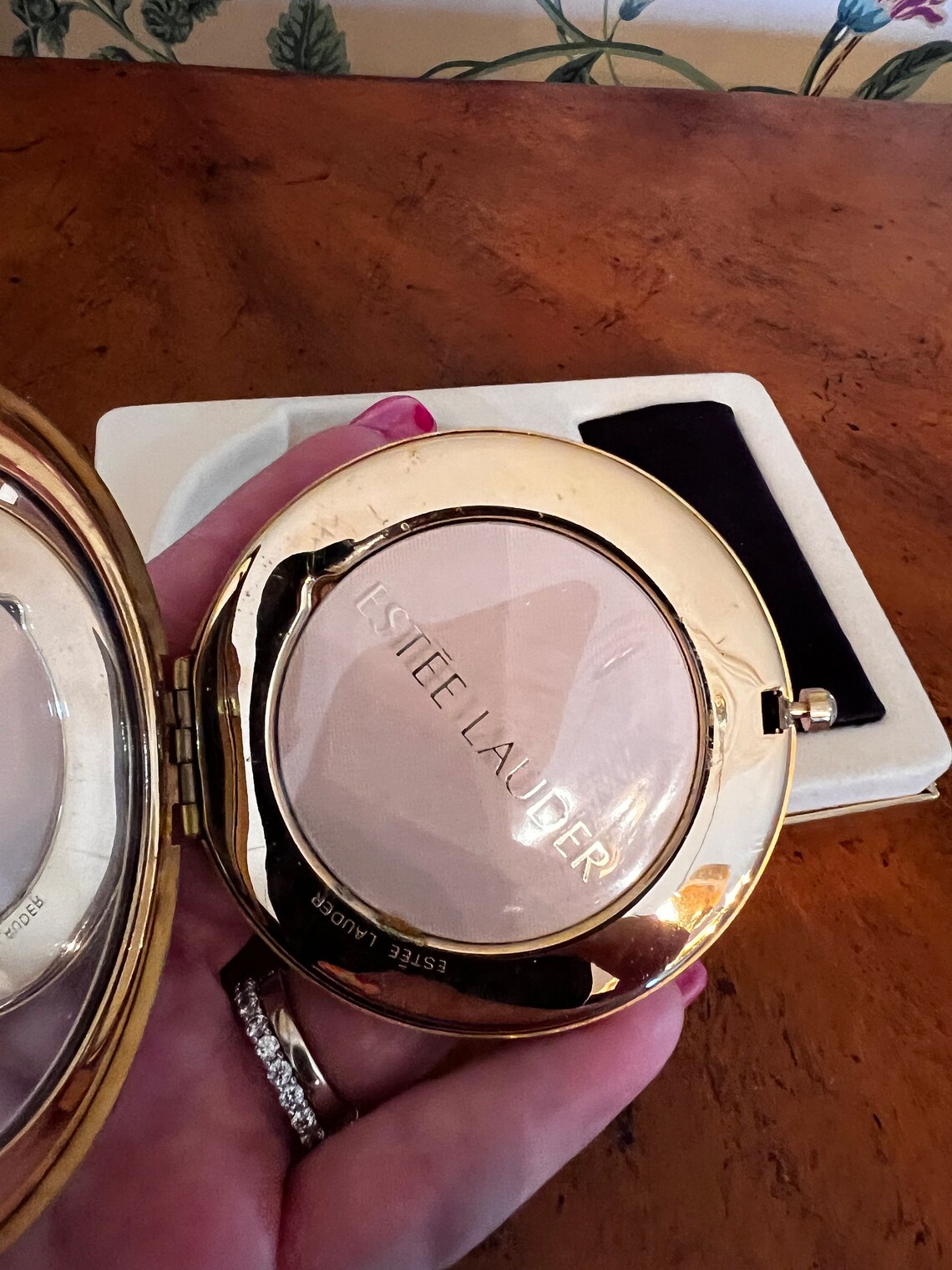 estee lauder jeweled compact