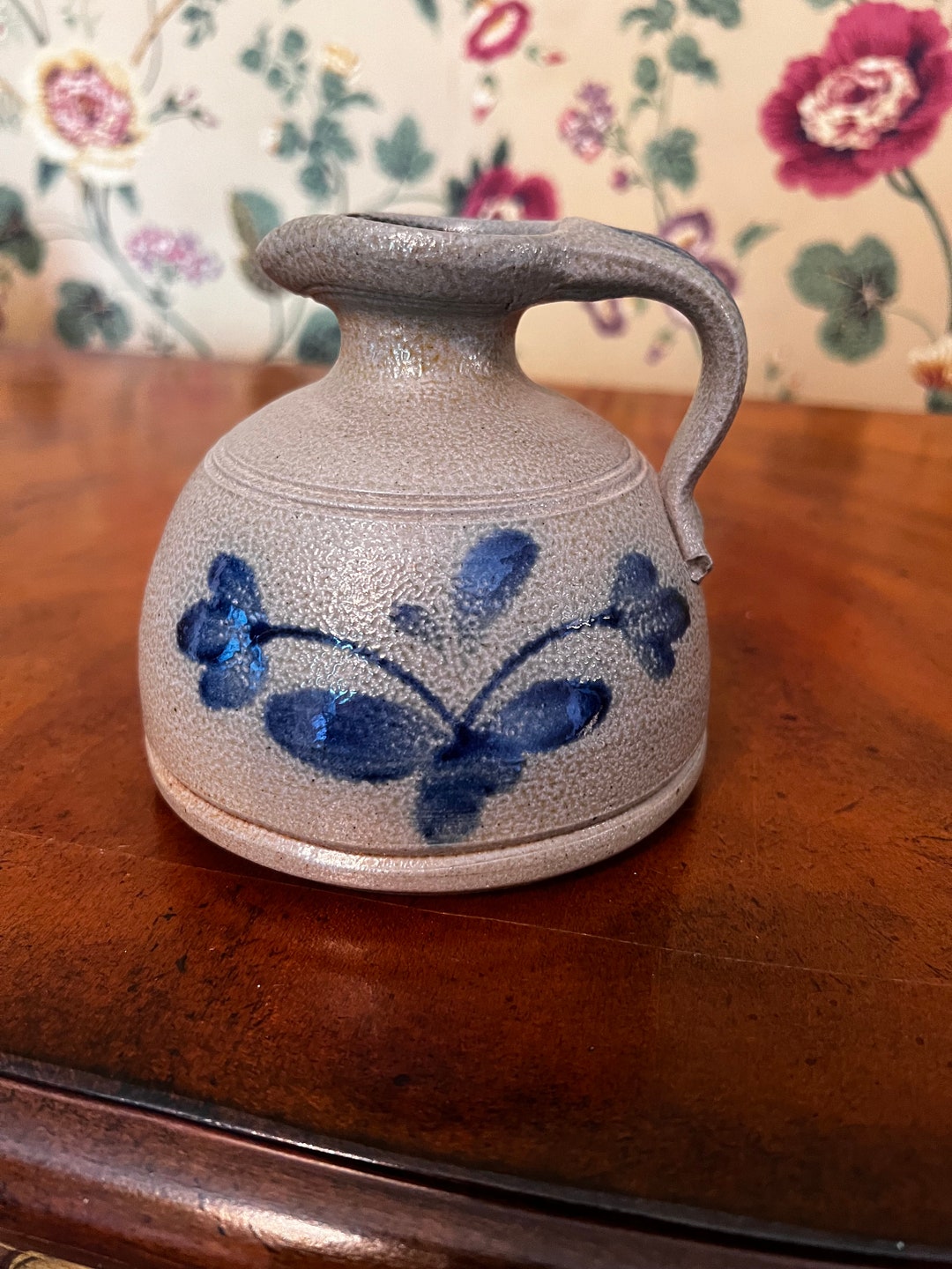 Vintage 2002 Rowe Pottery Historical Collection Jug Oil Lamp Etsy
