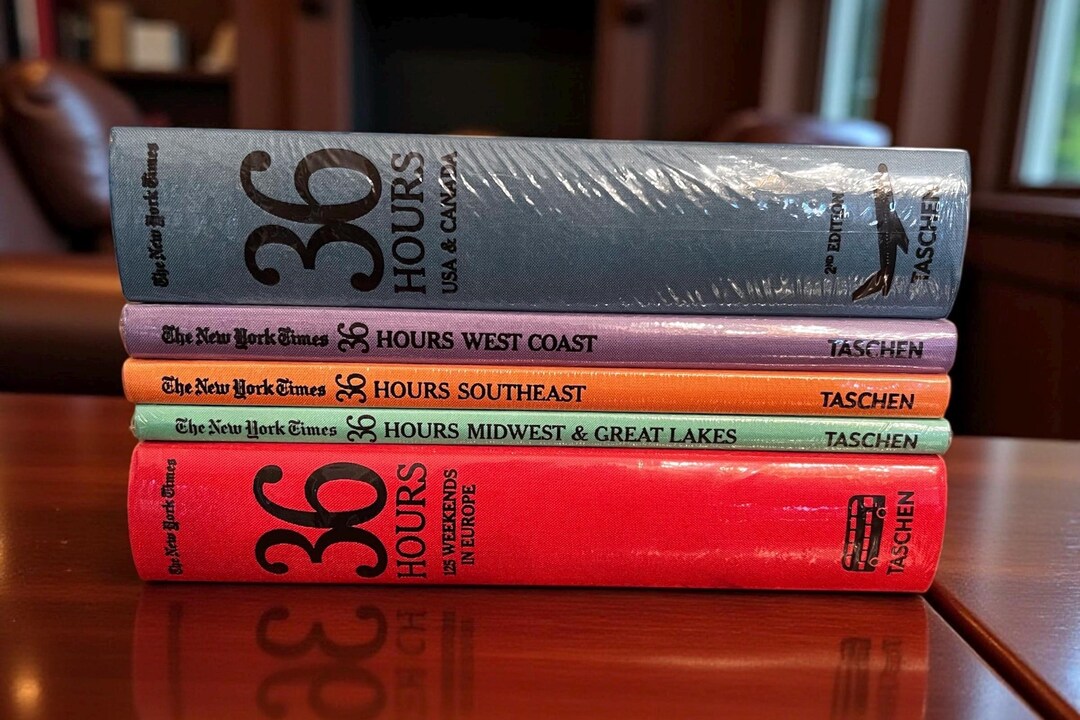 TASCHEN the New York Times 36 Hours Guidebooks USA Europe West Coast ...