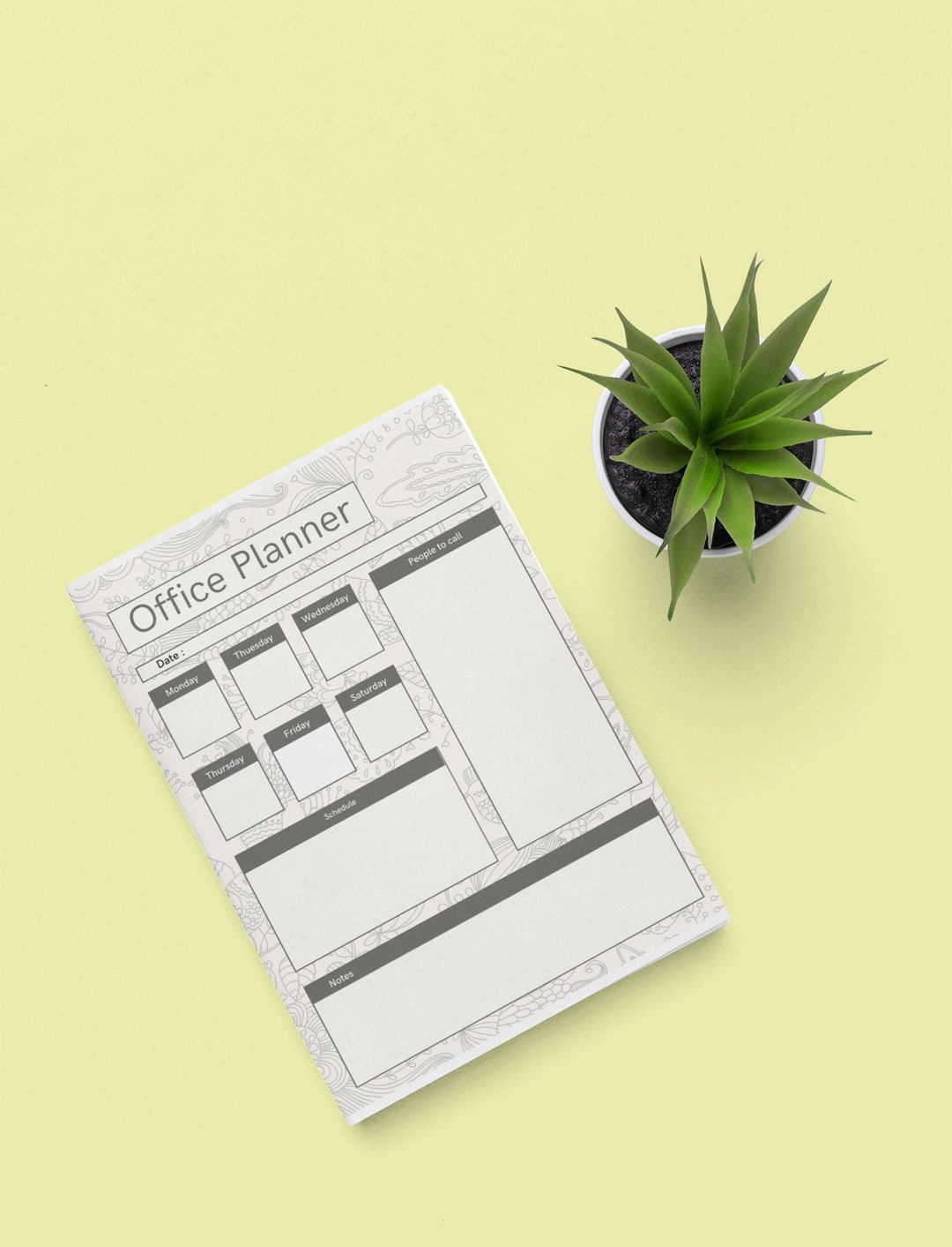 Office Planner, Planner, Printable Planner, Plans, Office Work - Etsy