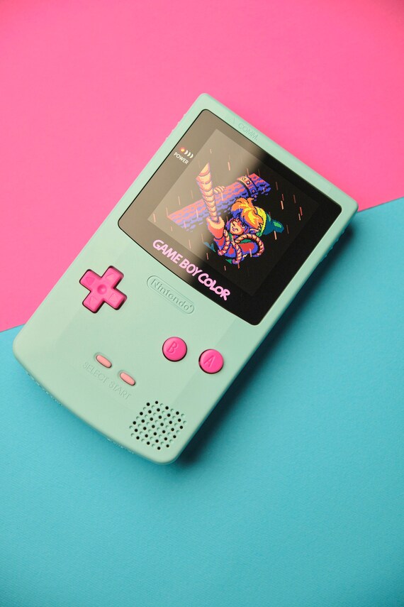 Custom Nintendo Game Boy Color GBC Console Laminated IPS Backlit 