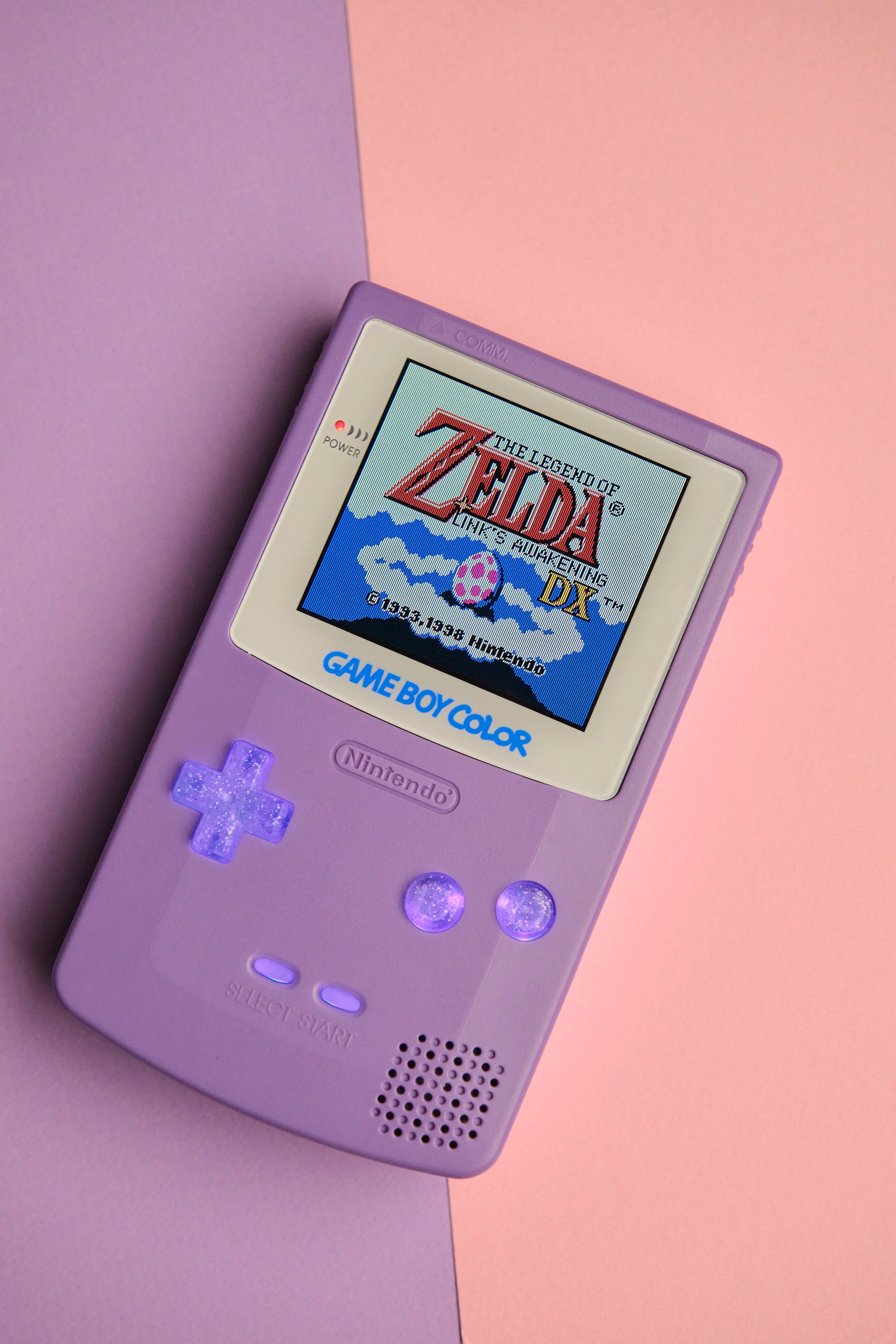 Custom Nintendo Game Boy Color GBC Console Laminated IPS