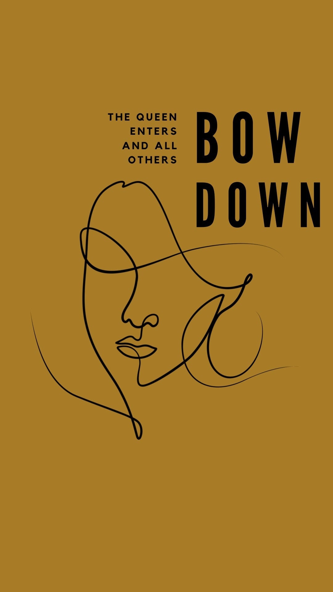 Melanin Queen Wall Art Wall Print, Digital Download Print, Wall Decor