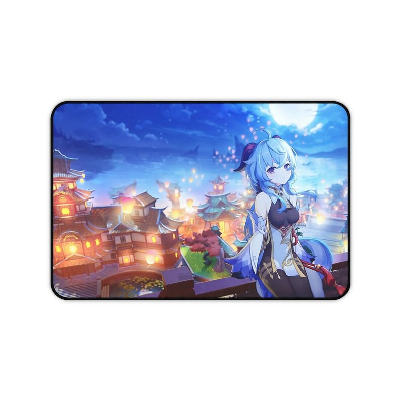 Ganyu Desk Mat Ganyu Mousepad Ganyu Genshin Impact Etsy UK
