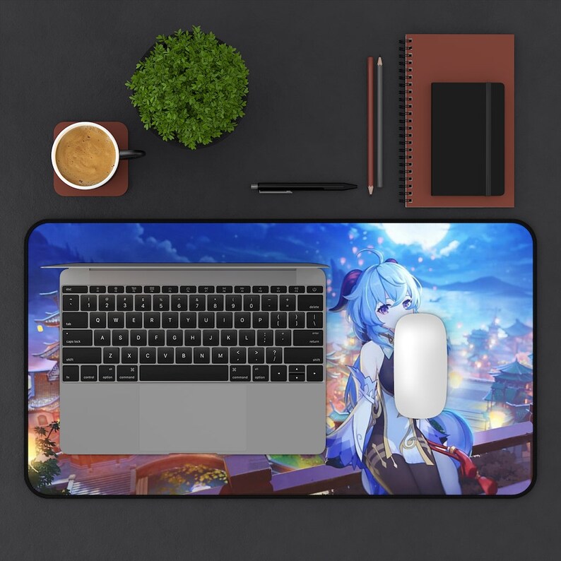 Ganyu Desk Mat Ganyu Mousepad Ganyu Genshin Impact Etsy UK