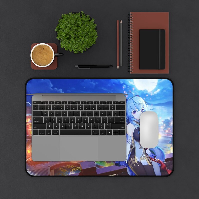 Ganyu Desk Mat Ganyu Mousepad Ganyu Genshin Impact Etsy UK