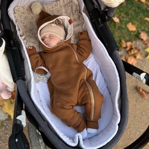 Newborn Hooded Snowsuit, Baby Winter Jumpsuit, Coming Home Outfit, Preemie Romper, Toddler Outdoor Coverall, Reborn Doll Gift