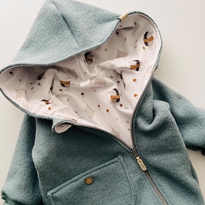 Merino Wool Baby Snowsuit, Newborn Hooded Overall, Coming Home Outfit, Preemie Fall Clothes, Infant Winter Romper, Cozy Wool Baby Suit