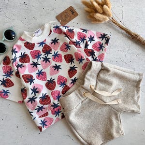 Kids T-shirt, Organic Boy T-shirt, Cotton Girl T-shirt, Baby Girl Top, Cotton Kids clothes, Summer kids clothes, Baby summer clothes