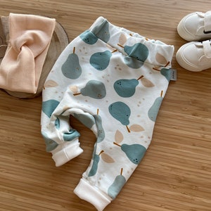 Baby Kids Sweatpants, Newborn Sweatshirt, Boho Baby Outfit, Unisex Organic Cotton Blouse, Preemie Clothes, Xmas Gift for Granddaughter