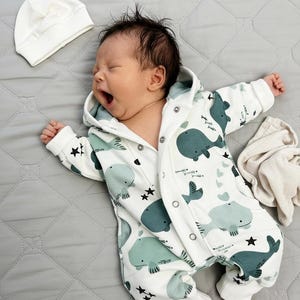 Frühchen Neugeborenen Strampler,Neugeborenes Baumwolle Overall, Kinder Winter Kleidung