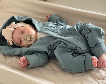 Cotton Baby Romper: Soft Organic Jumpsuit (6-9M)
