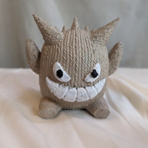 Gebreide Gengar 3D Replica Anime Fanart