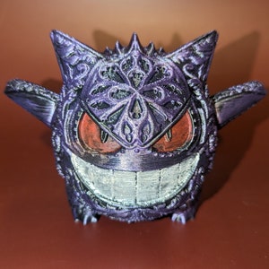 Sier Gengar 3D Replica Anime Fanart