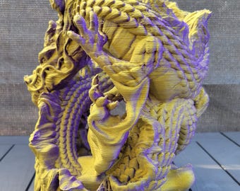 Dragon Wine Bottle Holder -  3D Print
