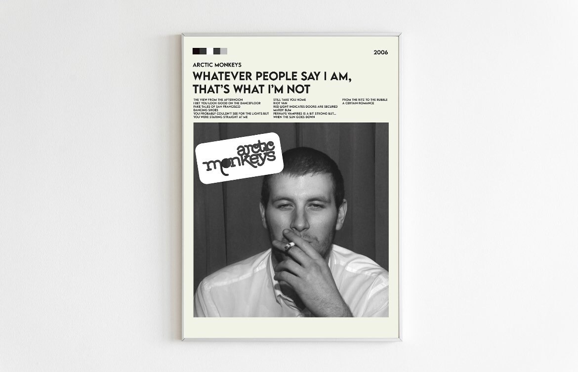 Arctic Monkeys Whatever People Say I Am, Thats What Im Not Album Art Arctic Monkeys Whatever People Say I Am, Thats What Im Not Album Art